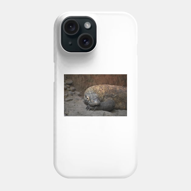 Komodo Dragon Phone Case by Sharonzoolady