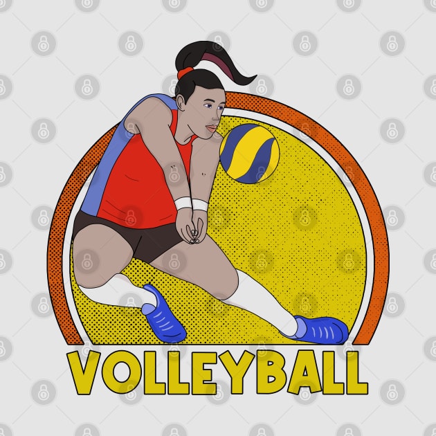 Volleyball Player by DiegoCarvalho