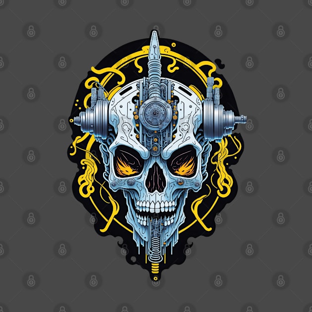 Mecha Skull S03 D90 by Houerd