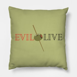 Evil Olive Pillow