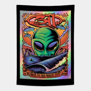 311 back to the beach 2018 Tapestry