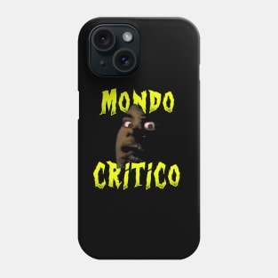 Mondo critico scary head Phone Case