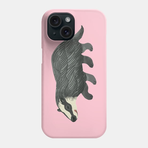 Badger Phone Case by Rebelform