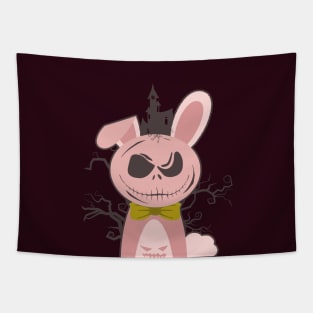 Rabbit Dark Tapestry