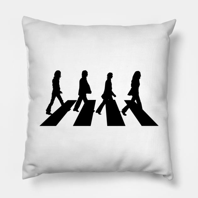 Abbey Road UK Pillow by TheMusicFav