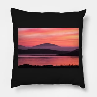 Breasclete Red sunset Pillow