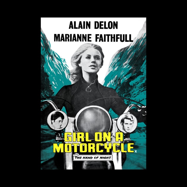 Girl on a Motorcycle (1968) by Scum & Villainy