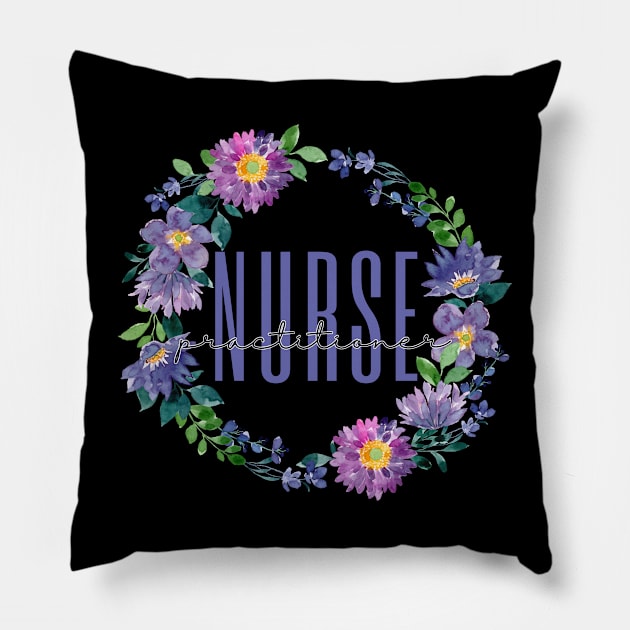 Nurse Practitioner, Nurse Student Graduation Pillow by BeyondThat