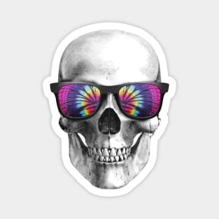 Cool Skull with sunglasses Magnet