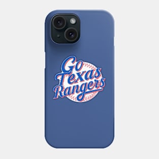 GO TEXAS RANGERS Phone Case