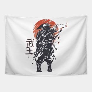 Anime Samurai Tapestry