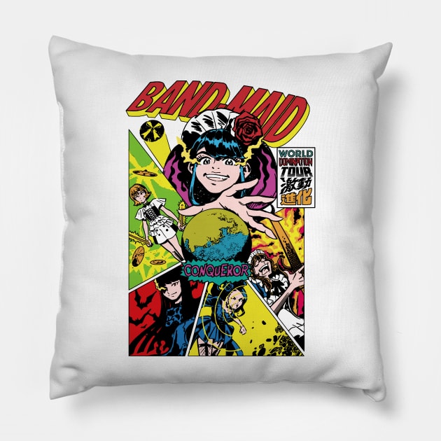 Band Maid Pillow by dddusik random art