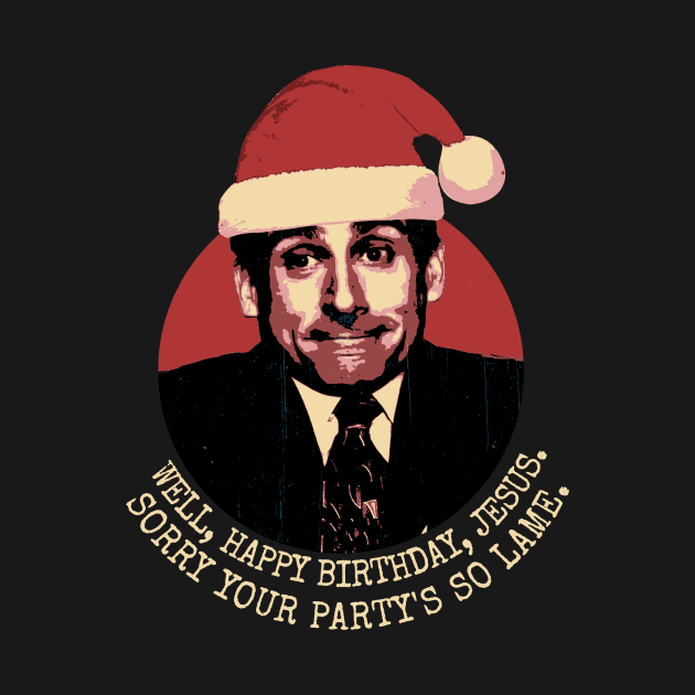 the office - christmas quote by Cybord Design