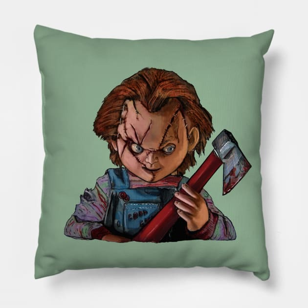 Chucky Pillow by rebelshop