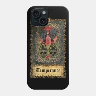 Temperance. Eternal Bones Tarot (Colorful) Phone Case