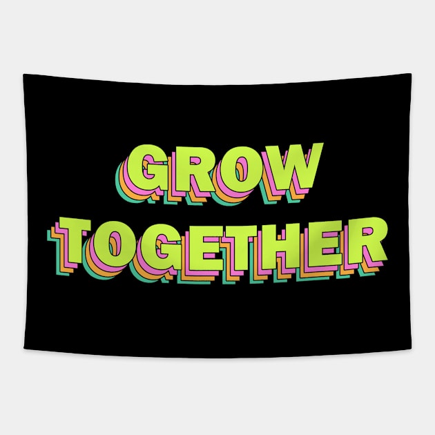 Grow Together Tapestry by valentinahramov