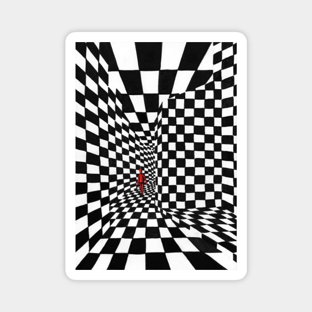 Chess Art 1 Magnet by benheineart