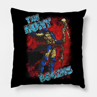 The Hunt Begins! (Texture) Pillow