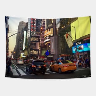 Times Square, Manhattan, New York City Tapestry