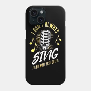 Singer Phone Case