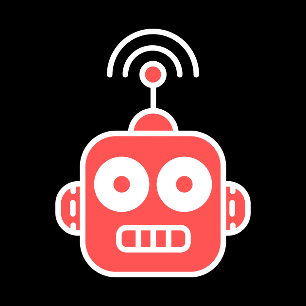 Retro Robot Icon by Wizardmode