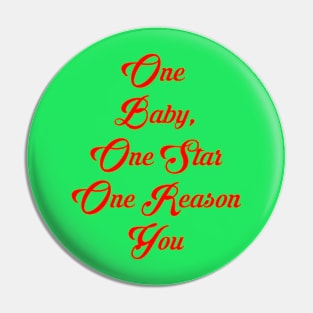 The Reason for the Season Pin