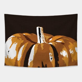 Photography : Orange Pumpkin Tapestry