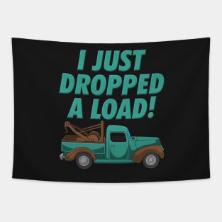 TOW TRUCKER: Dropped A Load Tapestry