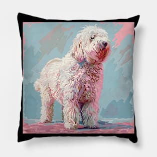 Komondor in 80's Pillow