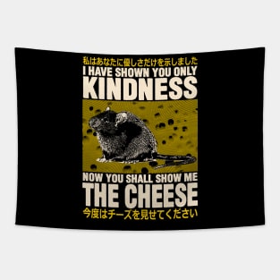 Show me the Cheese Rat Tapestry