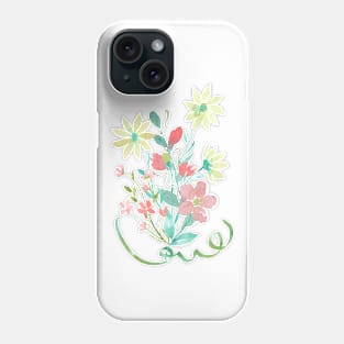 Wildflower Bouquet of Love Phone Case