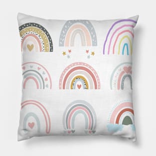 Rainbows for every season Pillow