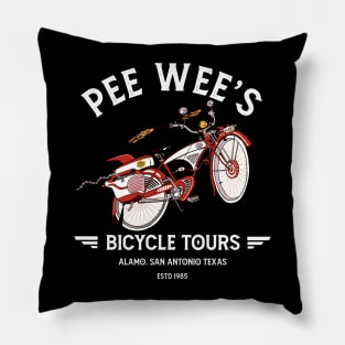 Pee Wee's Bicycle Rentals Pillow