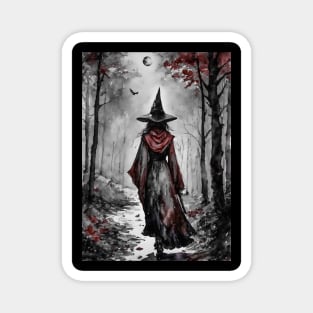 A Witch in Darkling Woods Magnet