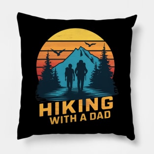 Hiking With A Dad Adventure Pillow