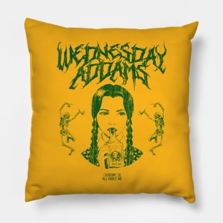 Wednesday Addams Metal Pillow