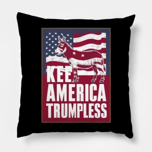Keep America Trumpless Pillow