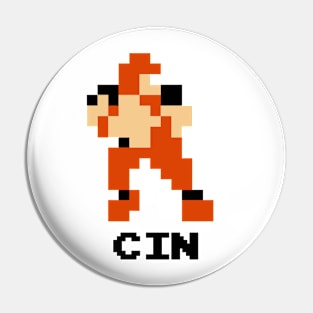 8-Bit Quarterback - Cincinnati Pin