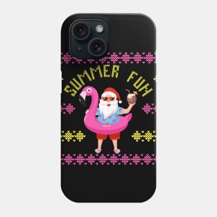 Summer Fun Santa Phone Case