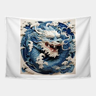 Dragon's New Dawn: A New Year Unveiled Tapestry