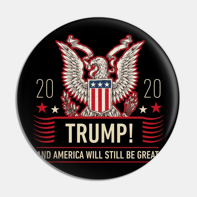 Trump 2020 Presidential Election Pin by Pummli