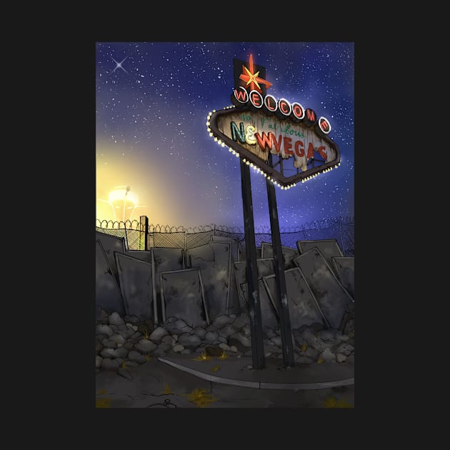 welcome to fabulous new vegas . by weirdghostparty