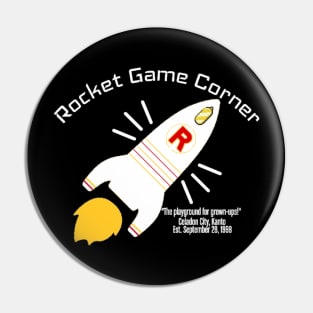 Rocket Game Corner Pin