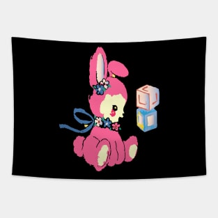 cute bunny lovers Tapestry