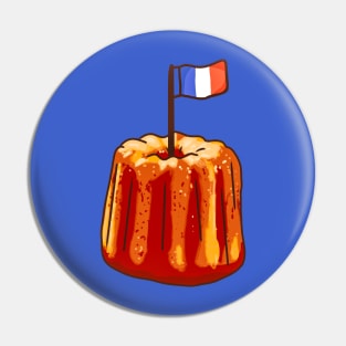french cannelé Pin