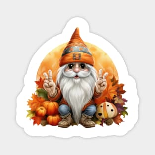 Fall Gnome #8 Magnet