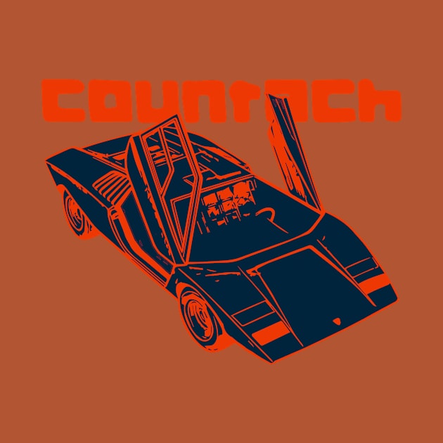 countach lp500 by retroracing