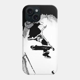 High Flying Air Stunts - Stunt Scooter Rider Phone Case