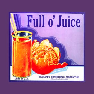 Full o' Juice Brand Label T-Shirt