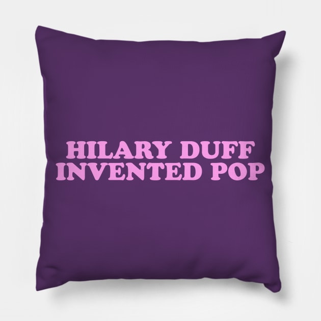 The Queen of Pop Pillow by PlanetWeirdPod